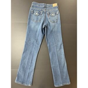 Levi's 512 Perfectly Slimming Bootcut Jeans Women's Size 4 Blue Medium Wash Y2K